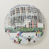 Yvonne Arnaud Theater Rond Kussen (Voorkant)