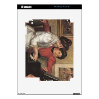 Yvonne en Christine Lerolle op de piano - Renoir Skins Voor iPad 2