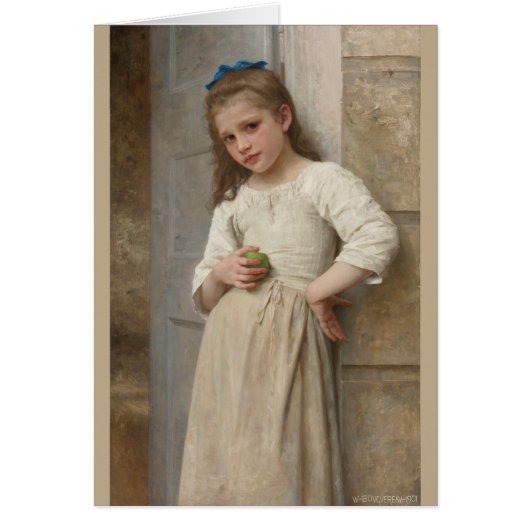 Yvonne on Doorstep William-Adolphe Bouguereau (Voorkant)