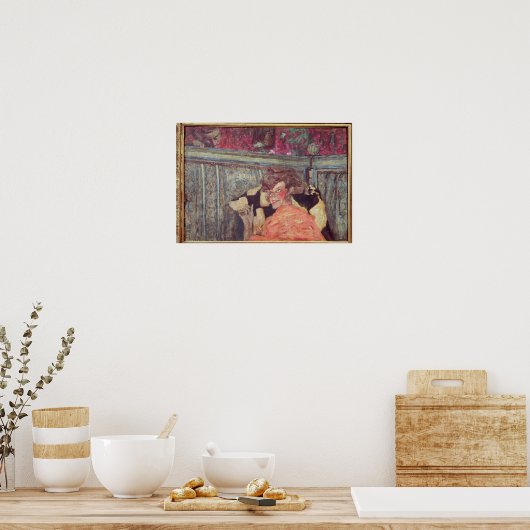 Yvonne Printemps en Sacha Guitry c.1912 Poster (Keuken)