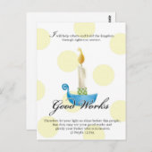 YW-Value-kaart - Good Works Briefkaart (Voorkant / Achterkant)