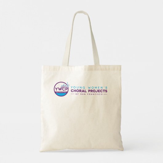 YWCP-Logo-Tas Tote Bag (Achterkant)