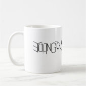 YWO Ambigram Mok (Links)