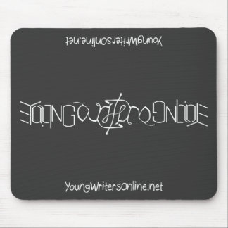 YWO Ambigram Mousepad (zwart) Muismat