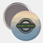 YXG magneet #1 (Voorkant / Achterkant)