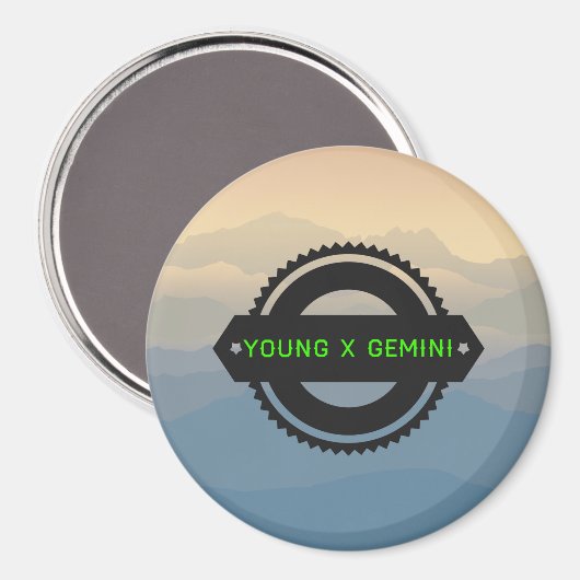 YXG magneet #1 (Voorkant / Achterkant)