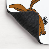 YY- Funny Rabbit and Frog Cartoon Muismat (Hoek)
