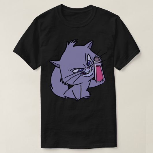Yzma Cat met giffles Klassieke T-shirt (Design voorkant)