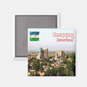 Z004 SAMARKAND, Oezbekistan, Azië, Fridge Magneet (Voorkant / Achterkant)