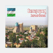 Z004 SAMARKAND, Oezbekistan, Azië, Fridge Magneet (Voorkant)