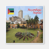 Z006 MAPUTO, Mozambique, Afrika, Fridge Magneet (Voorkant)