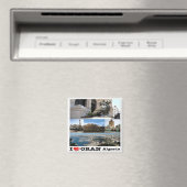 Z007 ORAN I Love, Mosaic Algerije, Africa, Fridge Magneet (Insitu (Vaatwasser))