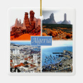 Z009 ALGERI mozaïek, Algerije, Afrika, Keramisch Ornament (Achterkant)