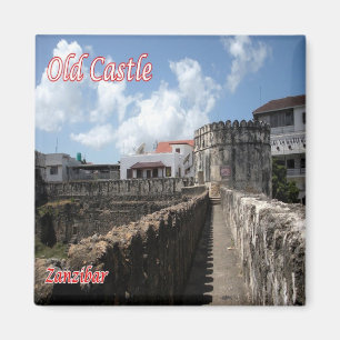 Z012 ZANZIBAR, The Old Castle, Tanzania, Fridge Magneet