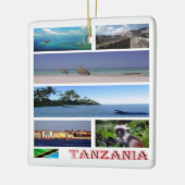 Z014 TANZANIA, Mosaic, Afrika, Keramisch Ornament (Links)