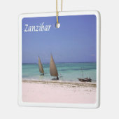 Z015 ZANZIBAR, Tanzania, Afrika, Keramisch Ornament (Links)