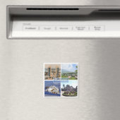 Z016 TANZANIA, Mozaïek, Afrika, Fridge Magneet (Insitu (Vaatwasser))