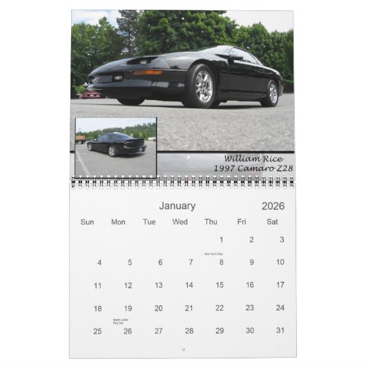 z28 #1 kalender (Jan 2026)