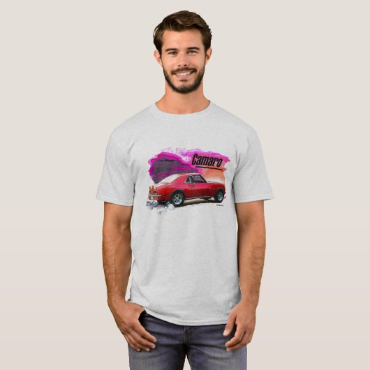 Z28 CAMARO T-Shirt, spierauto T-shirt (Voorkant volledig)