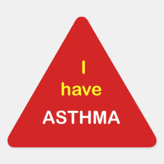 z3 - Ik heb ASTHMA. Sticker