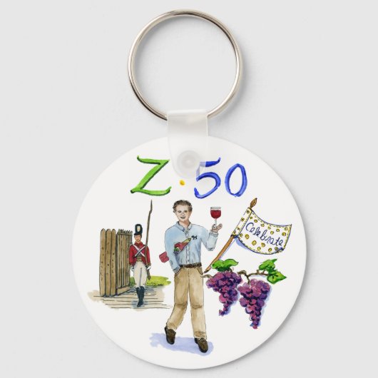 z50-sleutelketen sleutelhanger (Voorkant)