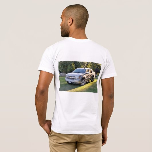 Z71 Chevrolet Avalanche t - shirt (Achterkant volledig)