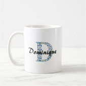 Z-7 Geometric Letter D Mug Koffiemok (Links)