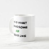 z ab, geweldige koffiemok (Voorkant links)