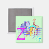 Z - Alphabet Magnet (Voorkant / Achterkant)