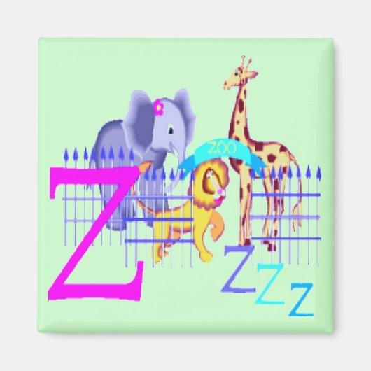 Z - Alphabet Magnet (Voorkant)