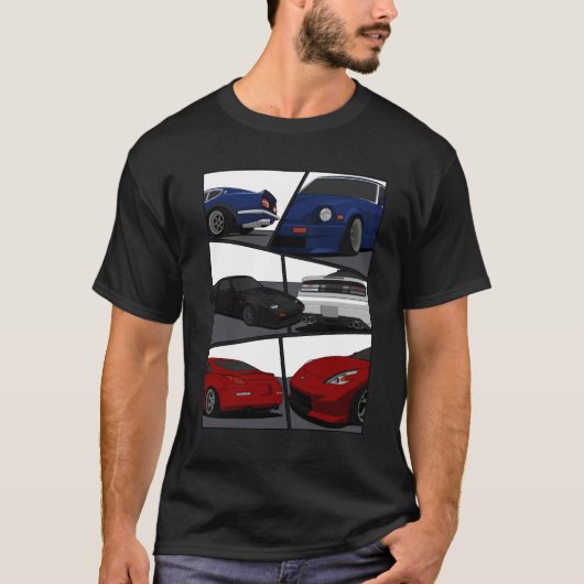 Z-auto's T-shirt (Voorkant)