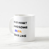 z baba2, geweldige koffiemok (Voorkant links)