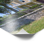 Z Bar, Spring Hall Ranch, Tallgras Prairie Kansas Foto Afdruk (Hoek)