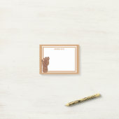 Z Bigfoot Sasquatch Track Bigfooter Notes (Op bureau)