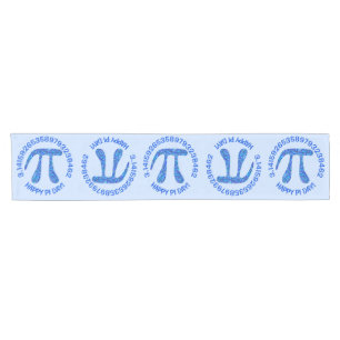 Z Blue Pi Symbol Wiskunde Geek Happy Pi Day Patroo Korte Tafelloper