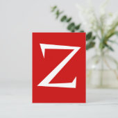 Z BRIEFKAART (Staand voorkant)