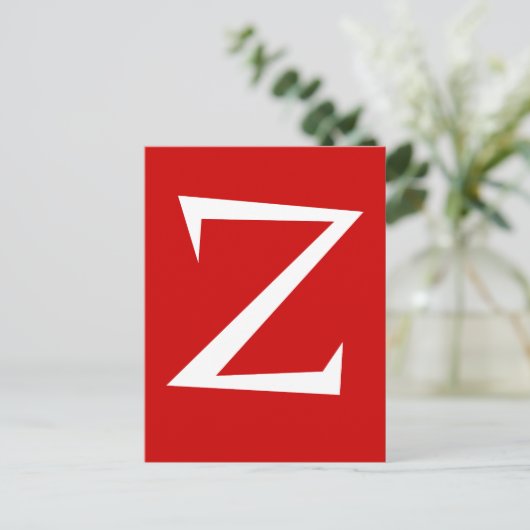 Z BRIEFKAART (Staand voorkant)