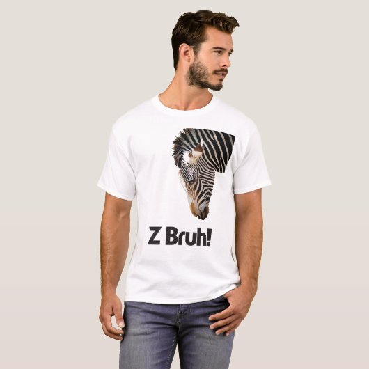 Z Bruh T-shirt (Voorkant volledig)