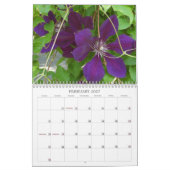 Z Colorful Clematis 2013 Kalender (Feb 2027)