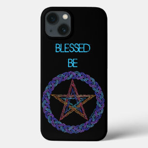 Z Colorful Pentagram Symbol Pagan Wicca New age Case-Mate iPhone Case