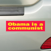 z_commie_02 bumpersticker (Op auto)