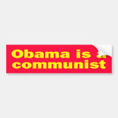 z_commie_02 bumpersticker (Voorkant)