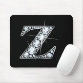 "Z" Diamond Bling Mousepad Muismat (Met muis)