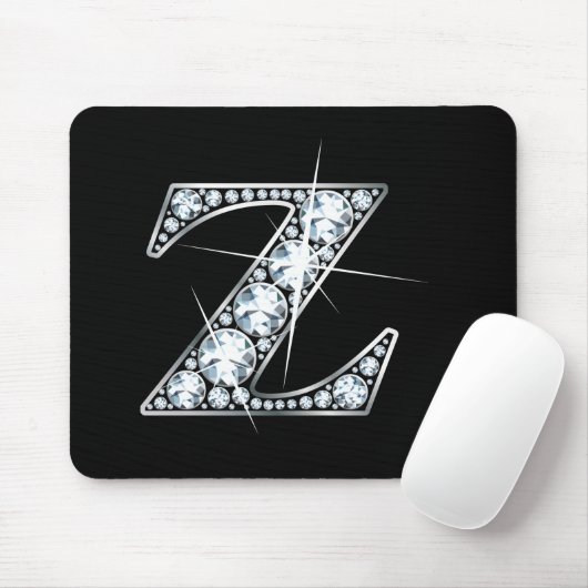 "Z" Diamond Bling Mousepad Muismat (Met muis)