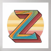 Z dynamisch spectrum poster (Voorkant)
