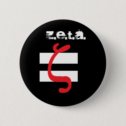 Z.E.T.A. Knoop Ronde Button 5,7 Cm (Voorkant)