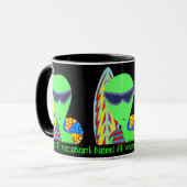 Z Fun Custom LGM Alien I need a Vacation Mok (Voorkant links)