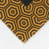 Z Golden Crop Circle Paranormal UFO Geek Fleece Deken (Hoek)