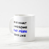 z grand-pere, geweldige koffiemok (Voorkant links)