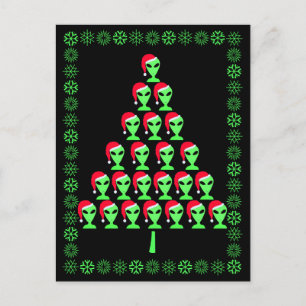 Z Grappige Kerstboom van de Humor van Geek van de Feestdagenkaart